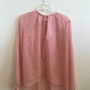 Pink Silk Top